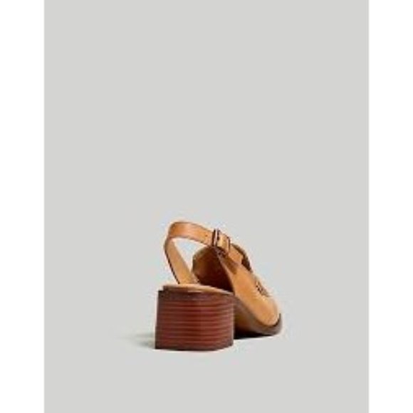 Madewell The Mervin Slingback Loafer in Brown - Picture 3 of 8